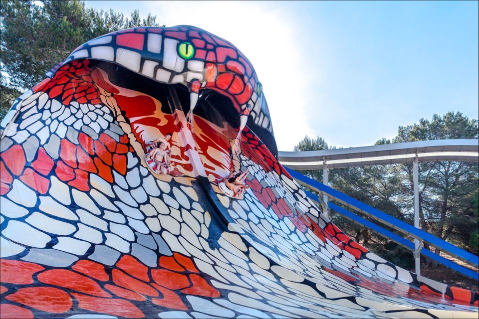 Wasserrutsche im Aqualand El Arenal